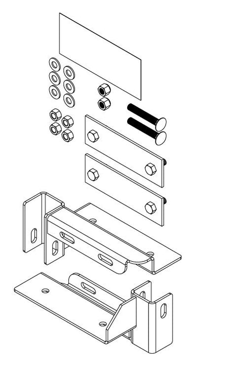 Product of Backrack 30940 Headache Rack Mounting Kit