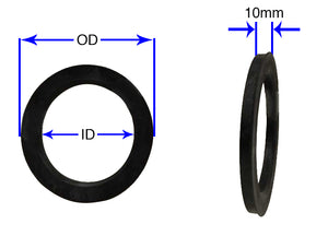 Product of Coyote Wheel Accessories 74-7256 Wheel Hub Centric Ring