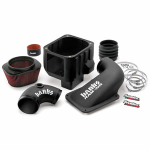 Product of Banks Power 42142 Matte Street Cold Air Intake w/ Red Filter 
