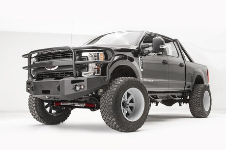 Product of Fab Fours FS17-A4150-1 Premium Steel Matte Powder Coated Bumper 