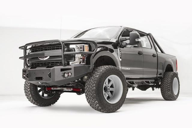 Product of Fab Fours FS17-A4150-1 Premium Steel Matte Powder Coated Bumper 