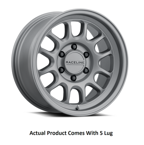 Product of Raceline 17x9 Titanium Wheel - 5x5.00 Bolt Pattern 