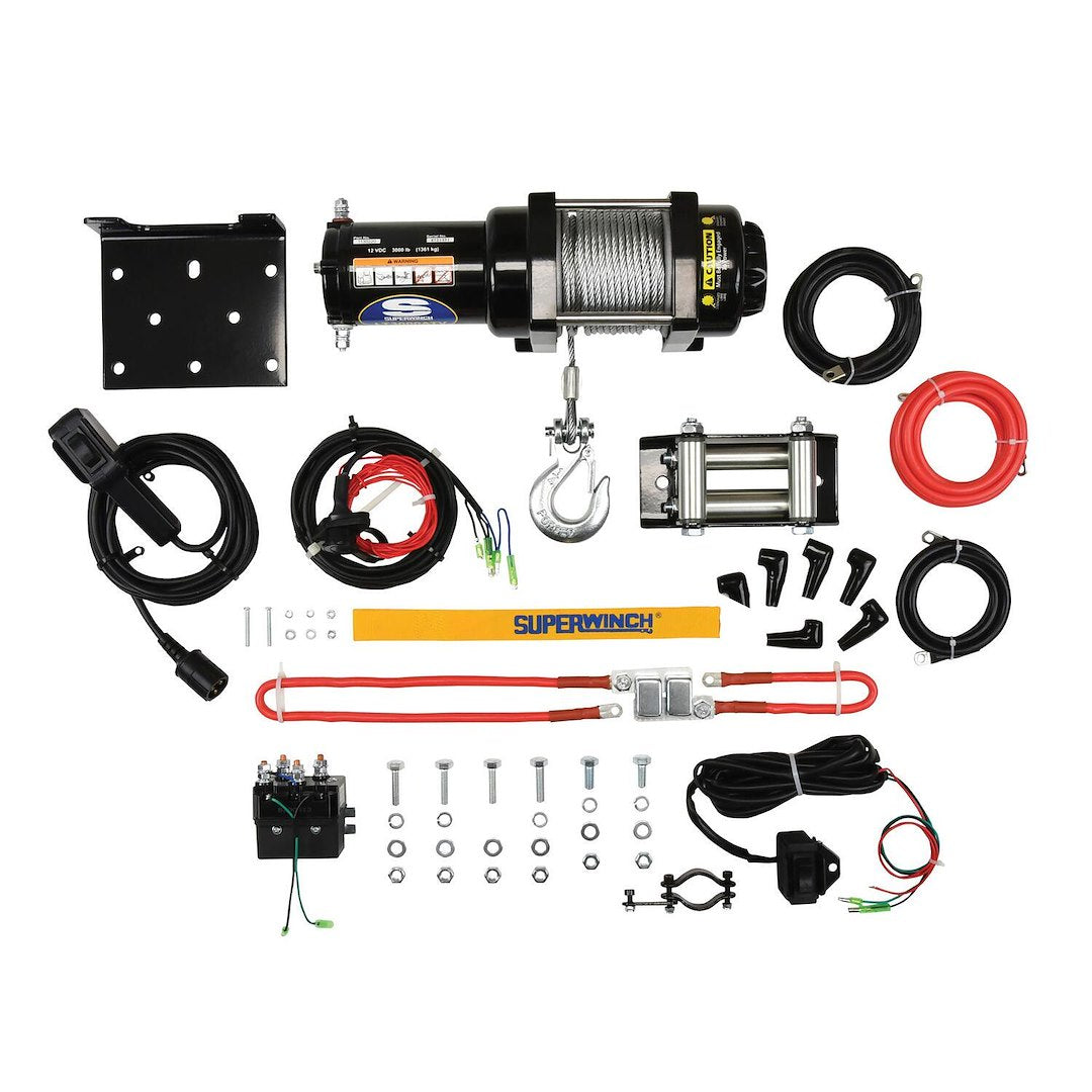 Product of Superwinch 1130220 3000 Pound ATV/ UTV Winch 