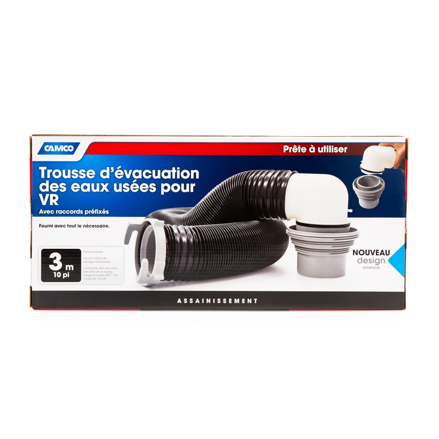 Product of Camco 39551 10 Feet Black Sewer Hose Yes 