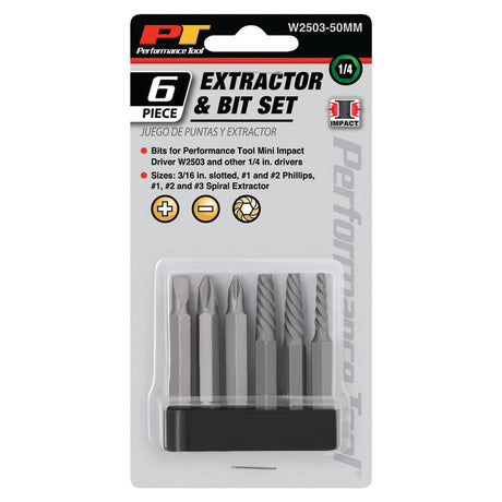 Performance Tool W2503-50mm Screw Bit||w2503-50mm_1.Jpg||86||ptlw250350mm||1586687