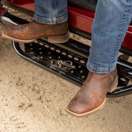 Product of Ranch Hand RSD19HC1B4S Nerf Bar With Drop Down Steps 