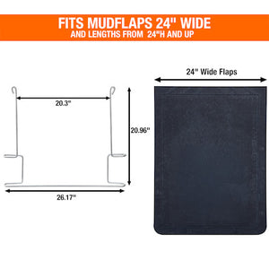 Buyers Products 405bz Mud Flap Anti-Sail Bracket||405bz_9.Jpg||94||b83405bz||1683100