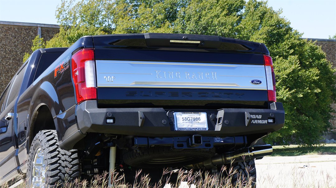 Product of Road Armor 617RRB Stealth Steel Satin Powder Coated Bumper 
