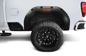 Product of Bushwacker 40987-02 Pocket Style/ Exposed Fasteners Black Fender Flare - Set Of 4 