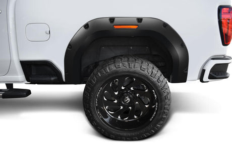 Product of Bushwacker 40987-02 Pocket Style/ Exposed Fasteners Black Fender Flare - Set Of 4 