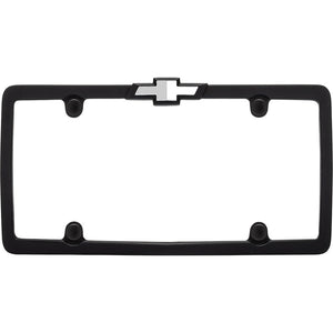 Cruiser 10450 License Plate Frame||10450_P01-Chevy_Matte_Black_Chrome-Ca_Outpack.Jpg||86||c3410450||1018676