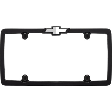 Cruiser 10450 License Plate Frame||10450_P01-Chevy_Matte_Black_Chrome-Ca_Outpack.Jpg||86||c3410450||1018676