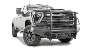 Product of Fab Fours CH24-Q6160-1 Black Steel Elite Steel Matte Powder Coated Bumper 
