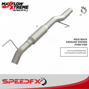 Product of SpeedFX 50300 MaxFlow Xtreme Cat Back System Single Exhaust System Kit 