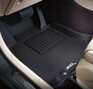 Product of 3D Mats KAGU L1FR15301509 Black Thermoplastic Floor Liner 