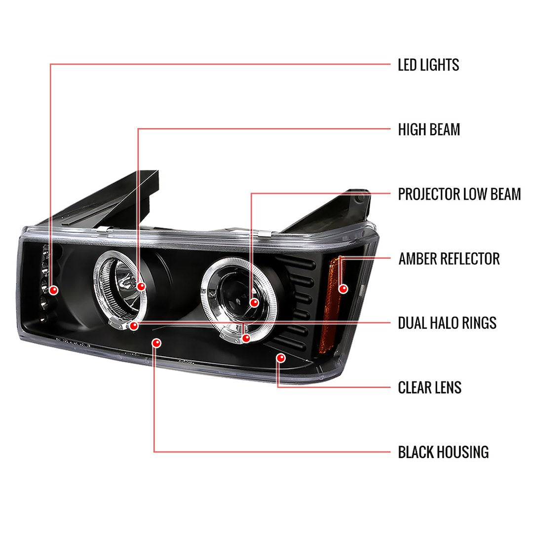 Spec-D Tuning 2lclhp-Col04hjm-Tm Headlight Assembly||2lclhp-Col04hjm-Tm_8.Jpg||93||sdt2pco04hjt||1215099