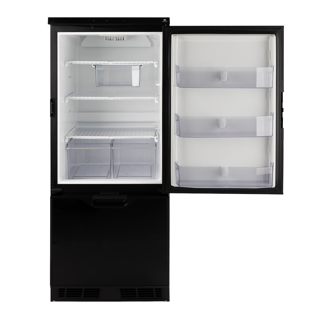 Product of Norcold 6.2 Cubic Feet Dual Compartment 1 Door Refrigerator With Freezer , Black Trim 