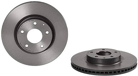 Product of Brembo 09C65211C02 Vented 1 Piece Brake Rotor 