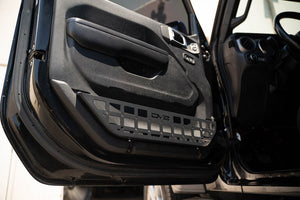Dv8 Offroad Mpjl-07 Molle Cargo Panel||wrangler-Jl-_-Gladiator-Jt-Slim-Front-Door-Molle-Pockets-Installed-2.Jpg||92||dv8mpjl07||1628341