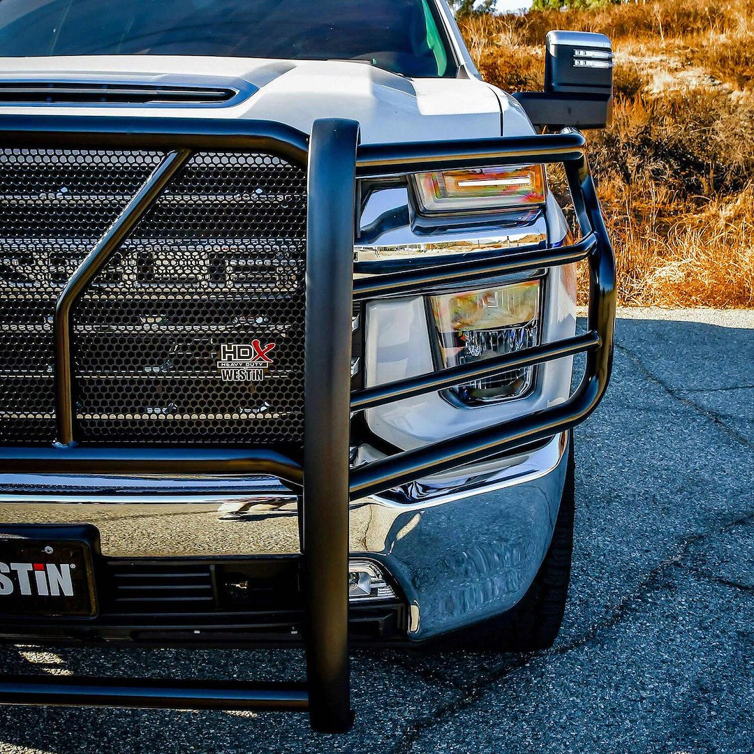 Product of Westin Automotive 57-3995 Grille Guard 1-Piece Black Powder Coated 