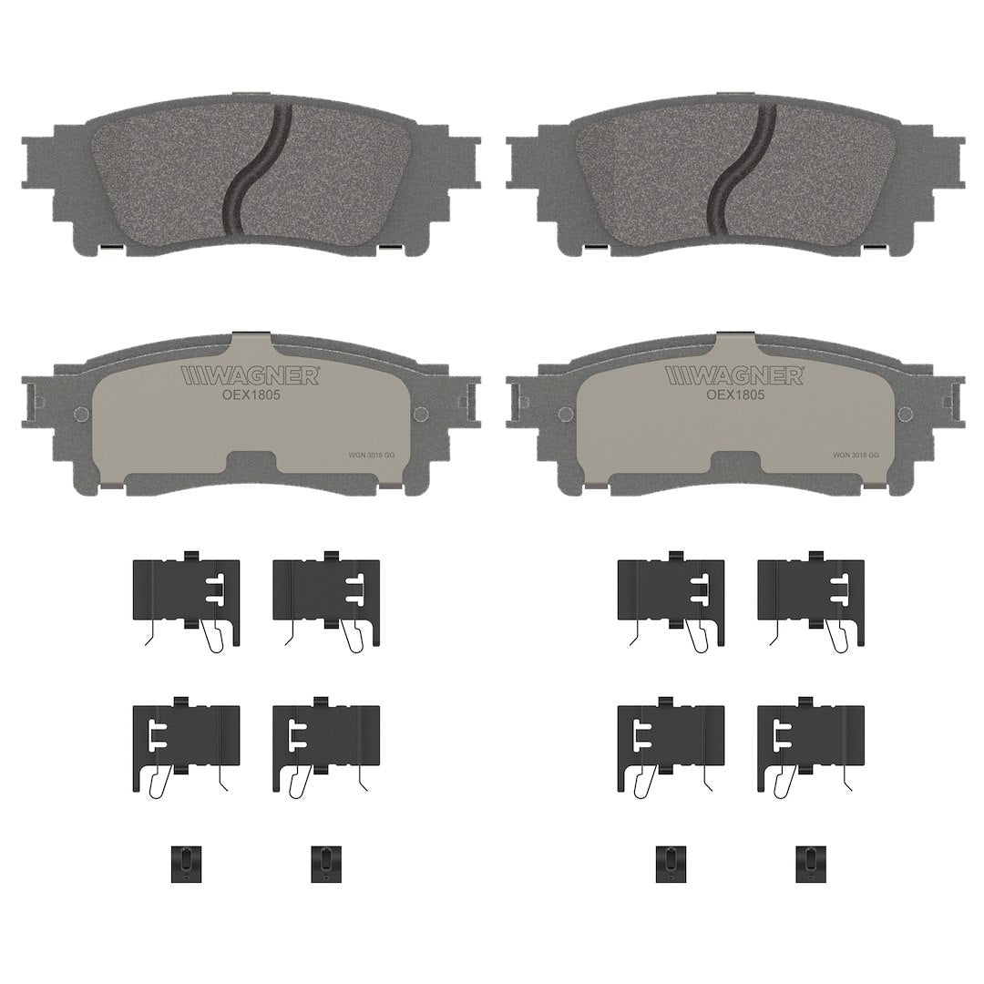 Wagner Brakes Oex1805 Brake Pad||oex1805.Jpg||85||w66oex1805||2221793
