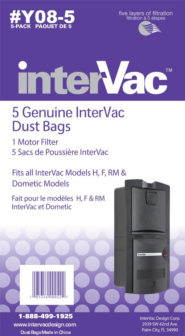 Intervac Design Y08-5 Vacuum Cleaner Bag||y08-5.Jpg||85||i7hy085||1073877