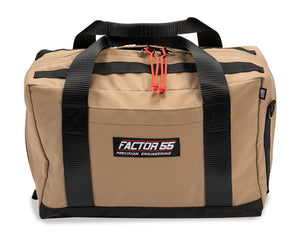 Factor 55 00482 Gear Bag||00482 Medium Tan Bag-Front.Jpg||85||fac00482||1141949