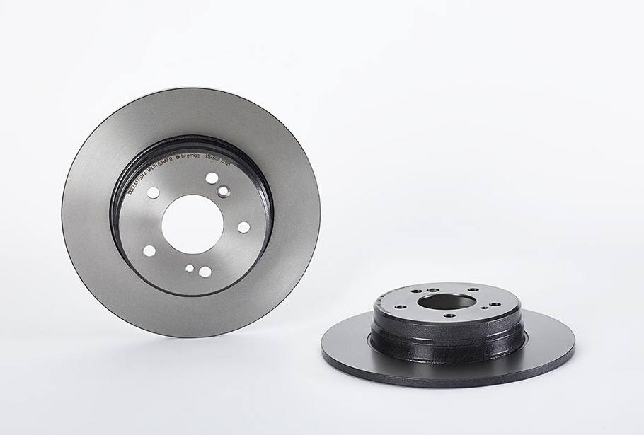 Product of Brembo 08721121C02 Solid 1 Piece Brake Rotor 