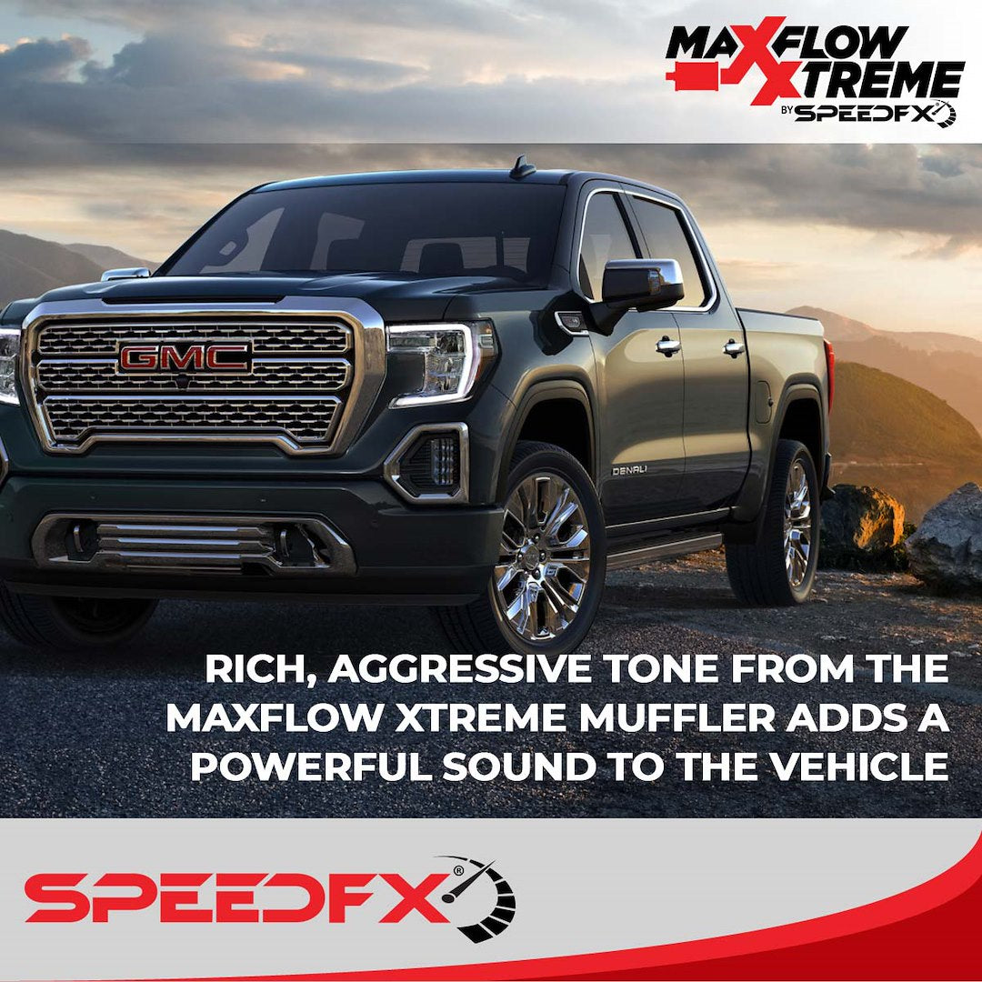 Product of SpeedFX 50102 MaxFlow Xtreme Cat Back System Single Exhaust System Kit 