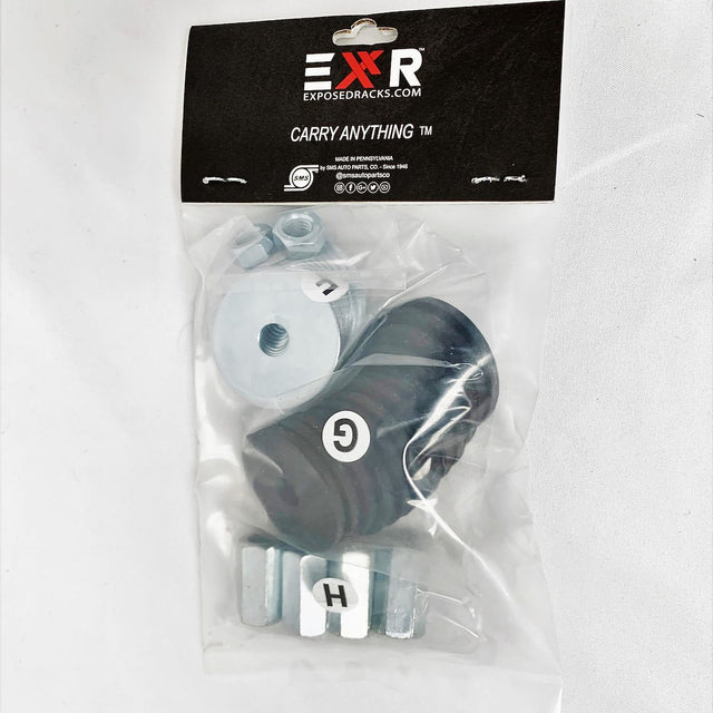 Exposed Racks 8-00-9922 Roof Rack Mounting Kit Hardware||8-00-9922.Jpg||85||exr8009922||1037616