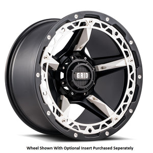 Product of Grid Wheels 18x9 Black Wheel - 5x4.50 Bolt Pattern 