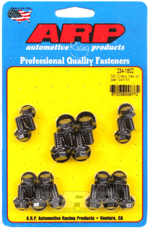 Arp Auto Racing 234-1802 Oil Pan Bolt Set||234-1802.Jpg||85||a142341802||1094927