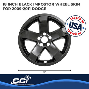 Product of Coast To Coast IWCIMP355BLK Black Set Of 4 