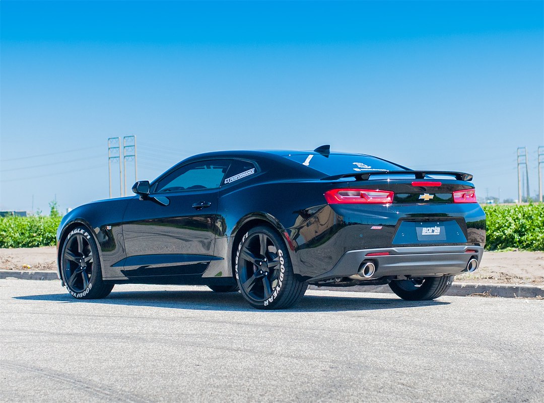 Product of Borla 11923 ATAK ® Series Axle Back System Dual Exhaust System Kit 