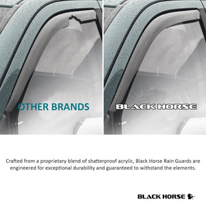 Product of Black Horse Offroad 1494813IN Inside Channel Rainguard 
