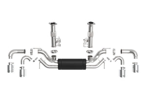 Product of Advanced FLOW Engineering 49-34127-P Mach Force XP Cat Back System Dual Exhaust System Kit 