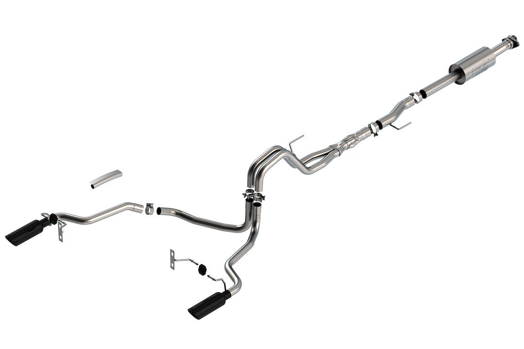 Product of Borla 140867BC ATAK ® Series Cat Back System Single Exhaust System Kit 