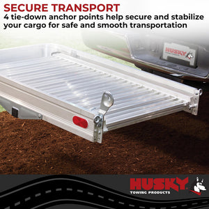 Husky Towing 88133 Trailer Hitch Cargo Carrier||hus_88133_Trailer Hitch Cargo Carrier With Ramp_B2c_6.Jpg||90||hus88133||2577612