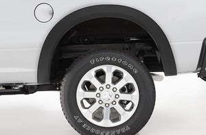 Product of Bushwacker 20910-02 Non-Exposed Fasteners Black Fender Flare - Set Of 4 