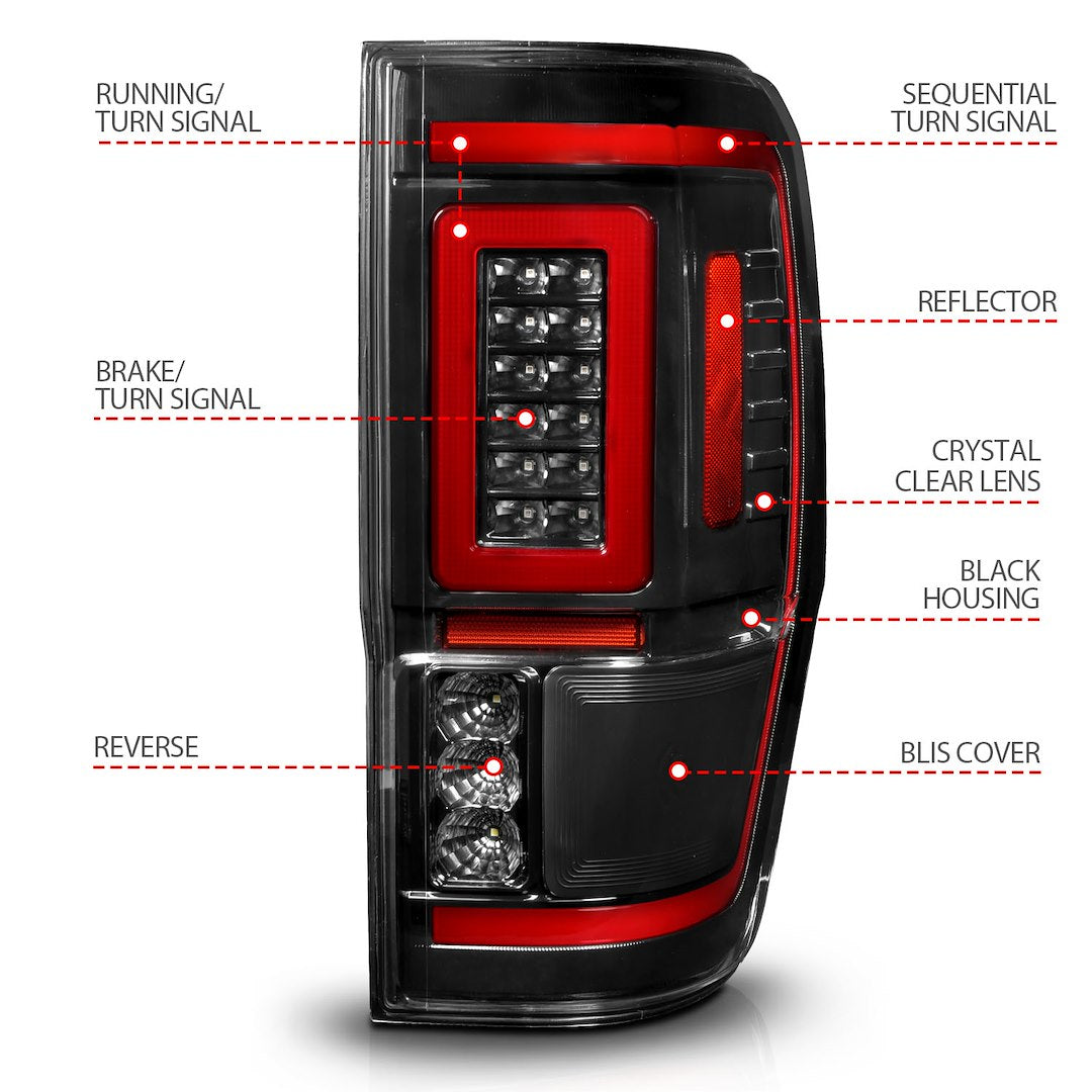 Product of ANZO USA 311446 Tail Light Assembly 