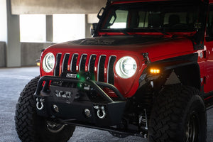 Dv8 Offroad Fdgl-07 Fender Flare||2020-2023_Jeep-Gladiator-Jt-Slim-Fender-Flares_Installed-03.Jpg||95||dv8fdgl07||1627479