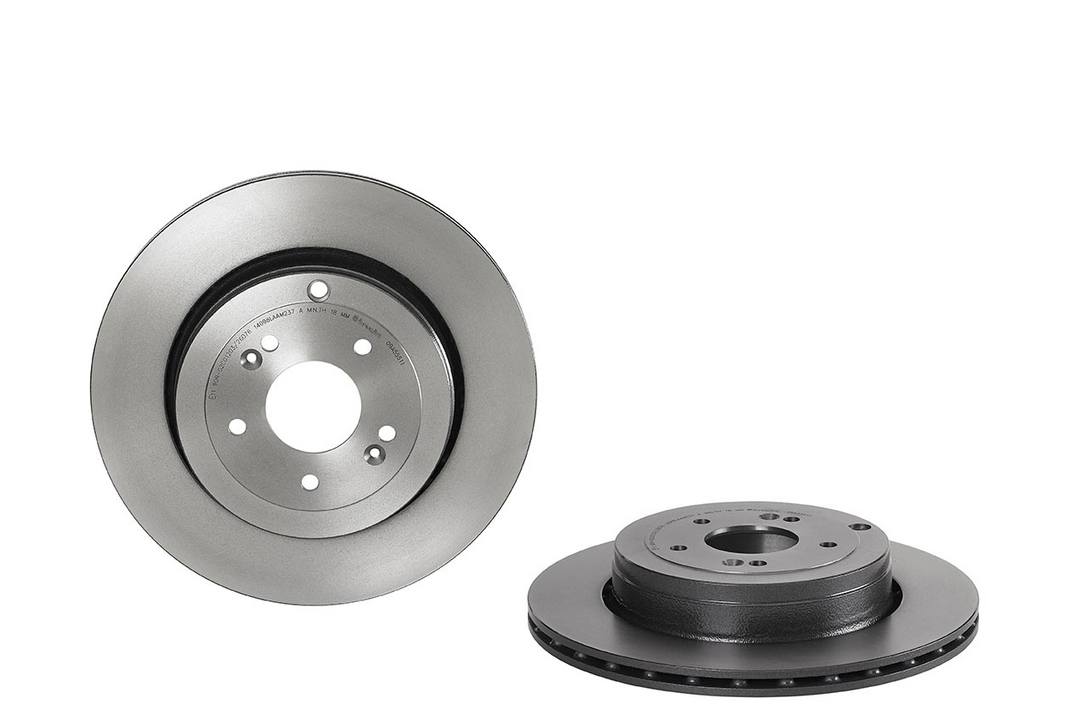 Brembo 09a55511c02 Brake Rotor||||86||brm09a55511||1890219
