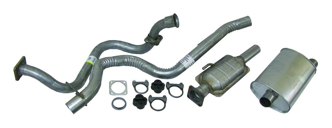Product of Crown Automotive 52006626K Exhaust System Kit DPF Cat Back System Single Exhaust System Kit 