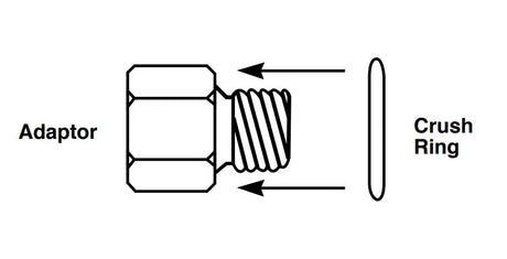 Product of Autometer 2267 Adapter Fitting