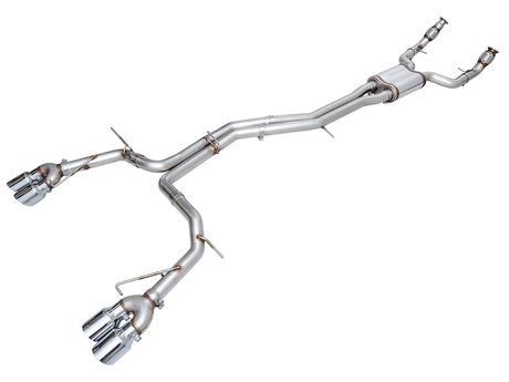 Product of AWE Tuning 3020-42101 Track Edition Cat-Back System Dual Exhaust System Kit 