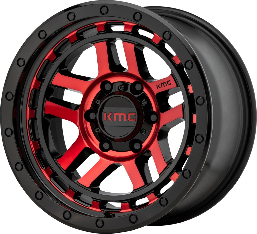 Kmc Wheels Km54079068912n Wheel||km540 Recon_Gloss Black Machined_Red Tinted Face.Jpg||85||a78km54079068||856393