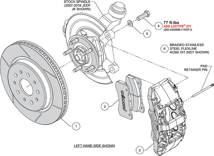 Wilwood Brakes 140-17275-Dr Brake Kit||||87||w6414017275dr||1925048