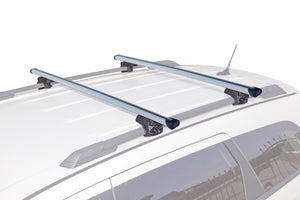 Product of G3 S.p.A. 60.045 57.09 Inch Silver Roof Rack Cross Bar - Set Of 2 