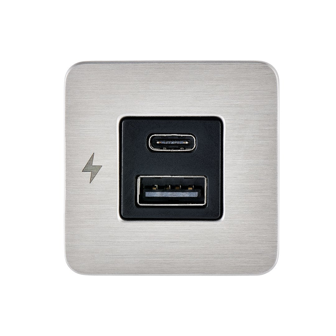 Scanstrut Sc-Tile-11 Usb Outlet||sc-Tile-11 Usb-A Usb-C Stainless Steel .Jpg||85||scasctile11||1744838
