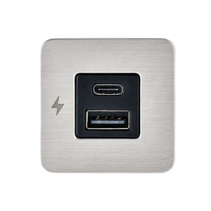 Scanstrut Sc-Tile-11 Usb Outlet||sc-Tile-11 Usb-A Usb-C Stainless Steel .Jpg||85||scasctile11||1744838
